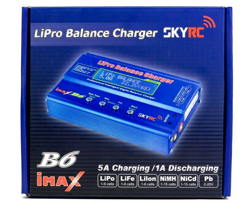 Зарядное устройство iMAX B6 LiPro Balance Charger SKYRC оригинал фото 3
