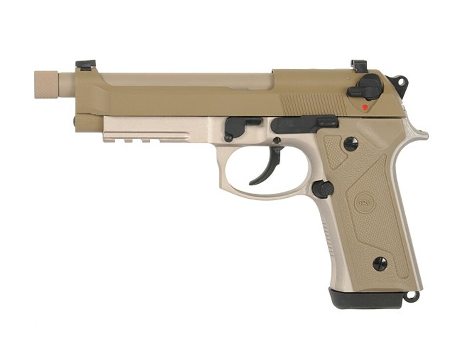 Пістолет Beretta SR9A3 (Green gas/CO2) Full Metal Tan SRC фото 1