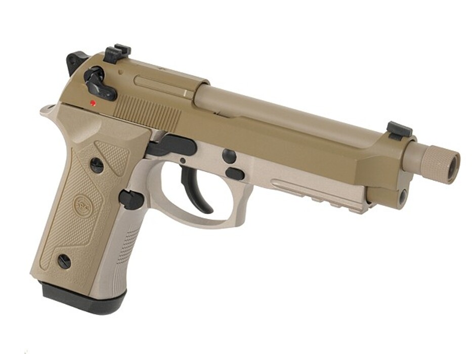 Пістолет Beretta SR9A3 (Green gas/CO2) Full Metal Tan SRC фото 3