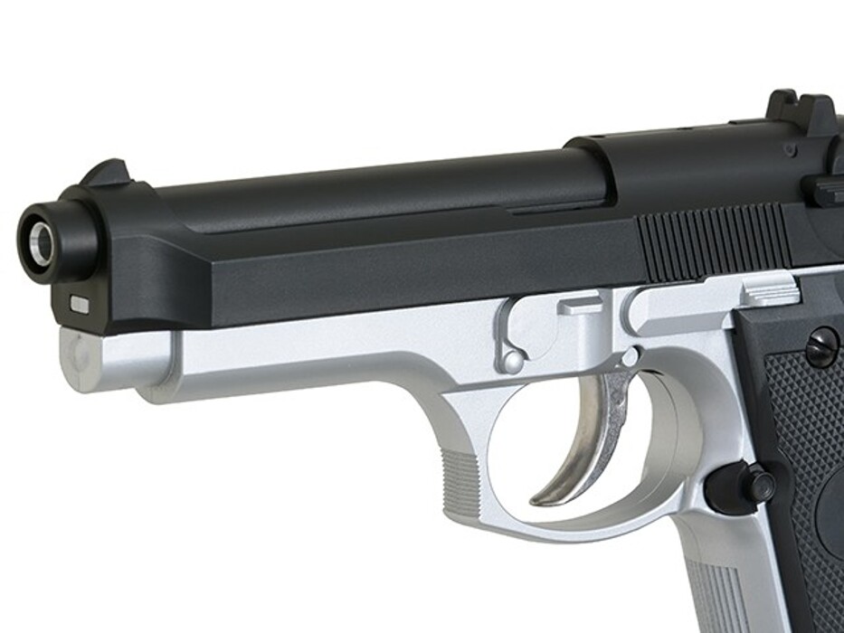 Пістолет Beretta M9 ST92F [STTI] silver/black фото 7