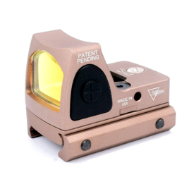 Приціл коліматорний Trijicon RMR/SRO Iron Sights replica TAN