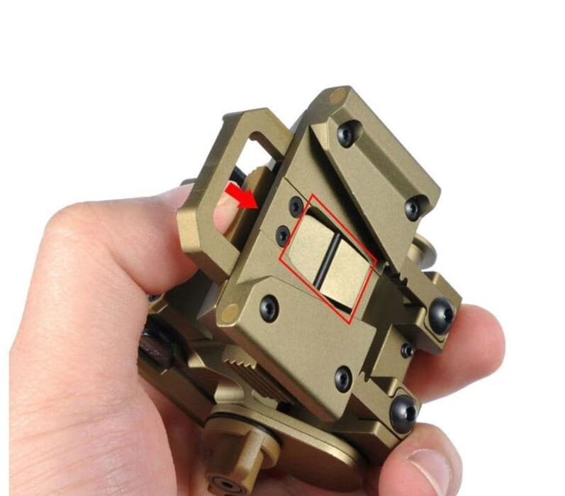 Крепление для ПНВ Wilcox L4 G24 Dark Earth Sotac фото 2