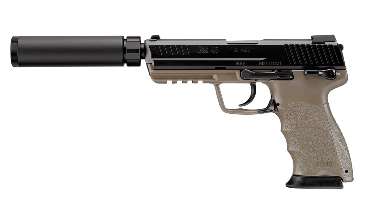 Пістолет HK45 Tactical Flat Dark Earth GBB [Tokyo Marui] фото 1