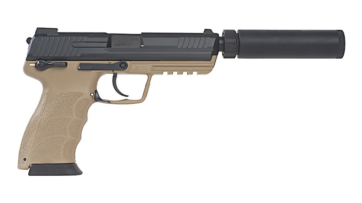 Пістолет HK45 Tactical Flat Dark Earth GBB [Tokyo Marui] фото 2