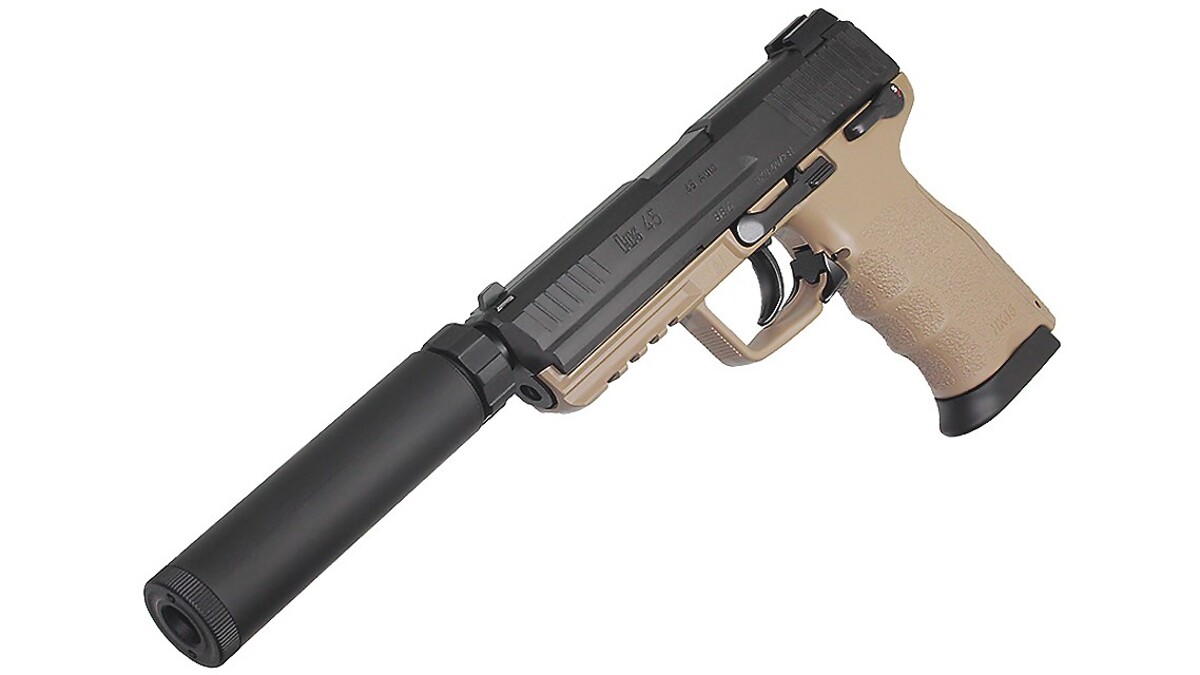 Пістолет HK45 Tactical Flat Dark Earth GBB [Tokyo Marui] фото 3