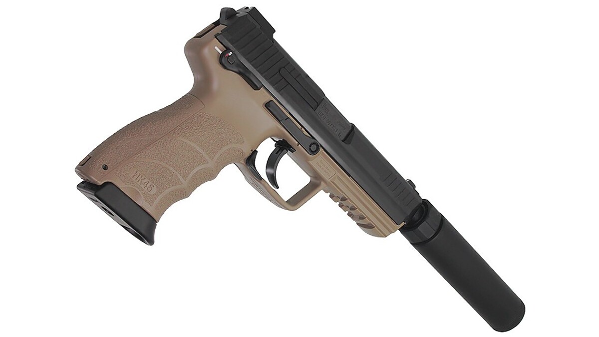 Пістолет HK45 Tactical Flat Dark Earth GBB [Tokyo Marui] фото 4