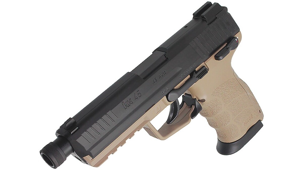 Пістолет HK45 Tactical Flat Dark Earth GBB [Tokyo Marui] фото 5