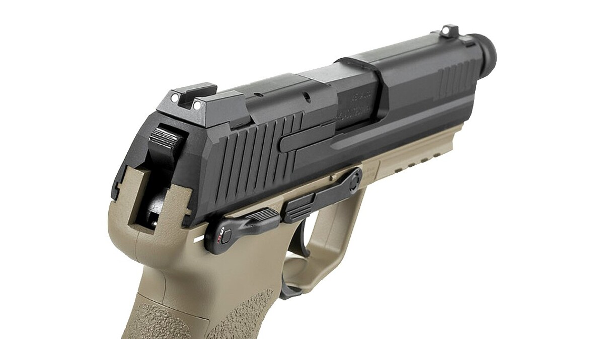 Пістолет HK45 Tactical Flat Dark Earth GBB [Tokyo Marui] фото 8