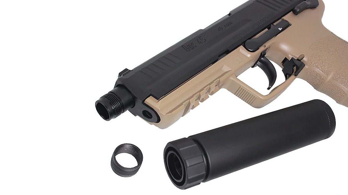 Пістолет HK45 Tactical Flat Dark Earth GBB [Tokyo Marui] фото 6