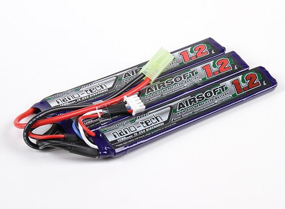 АКБ Turnigy LiPo 11.1v 1200mAh 15~25C нунчаки фото 1