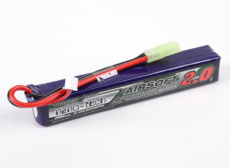 АКБ Turnigy LiPo 7.4v 2000mAh 15~25C фото 1