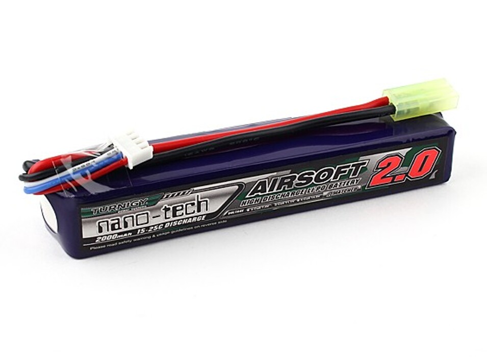 АКБ Turnigy LiPo 11.1v 2000mAh 15~25C фото 1