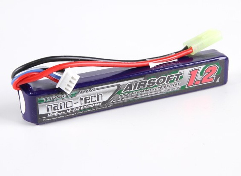 АКБ Turnigy LiPo 11.1v 1200mAh 15~25C фото 1