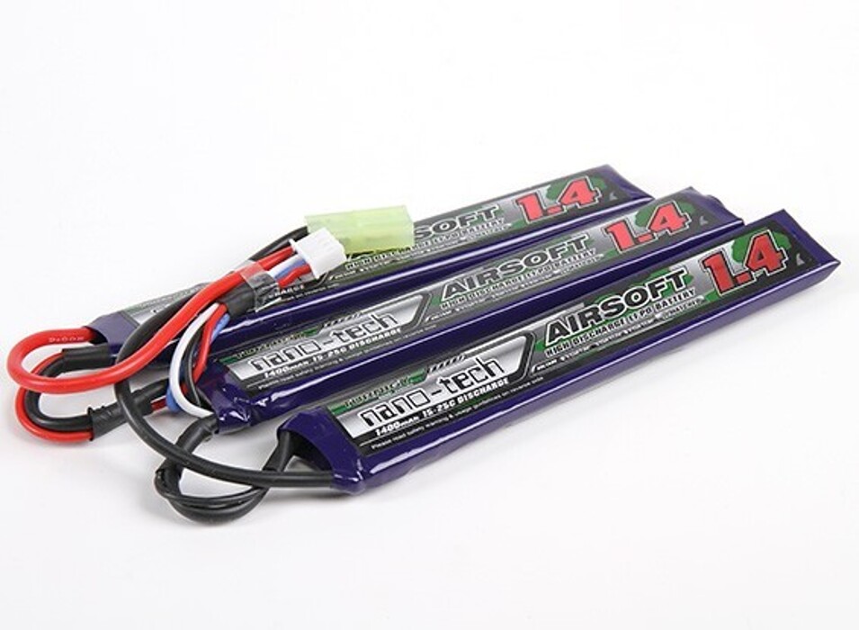 АКБ Turnigy LiPo 11.1v 1400mAh 15~25C нунчаки фото 1