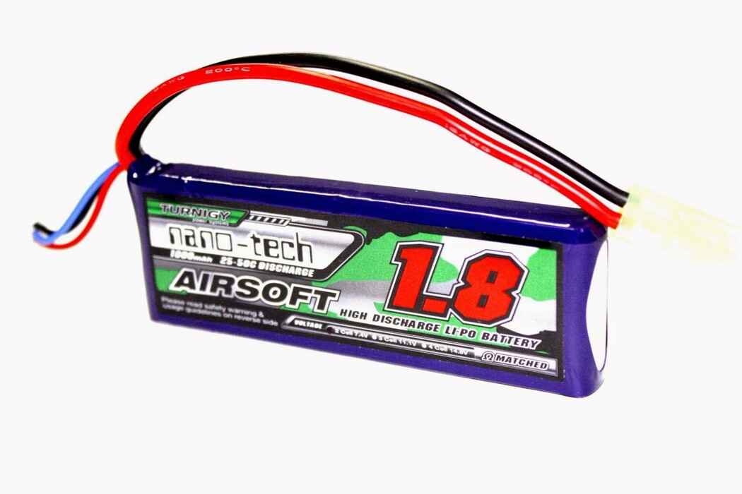 АКБ Turnigy LiPo 7.4v 1800mAh 25~50C фото 2