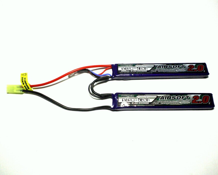 АКБ Turnigy LiPo 7.4v 2000mAh 15-25C нунчаки фото 2