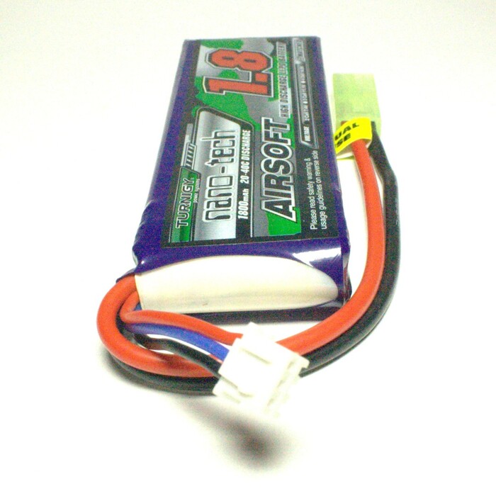 АКБ Turnigy LiPo 7.4v 1800mAh 20~40C фото 3