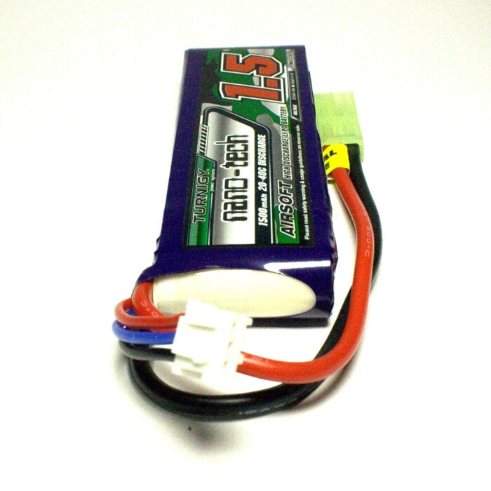 АКБ Turnigy LiPo 7.4v 1500mAh 20-40C фото 4