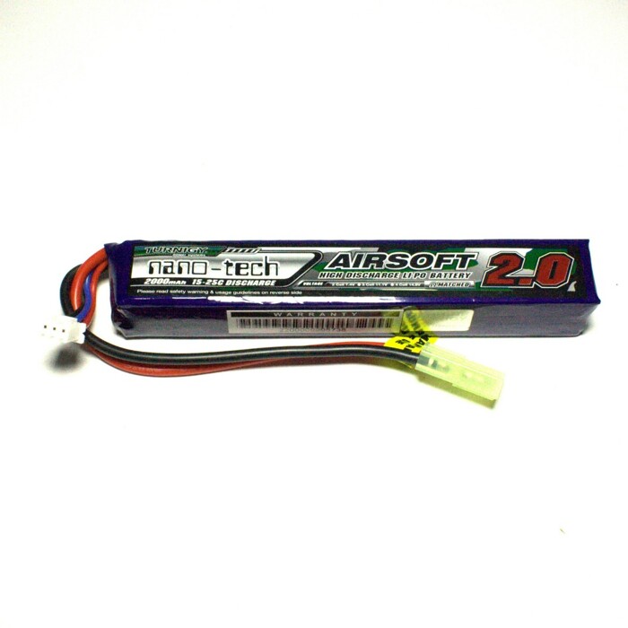 АКБ Turnigy LiPo 7.4v 2000mAh 15~25C фото 2