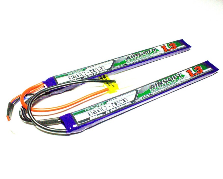 АКБ Turnigy LiPo 7.4v 1300mAh 25~50C нунчаки фото 5