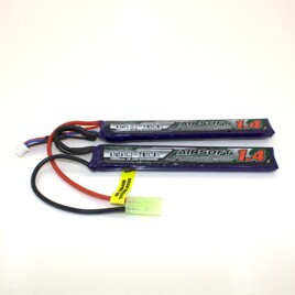АКБ Turnigy LiPo 7.4v 1400mAh 15~25C нунчаки