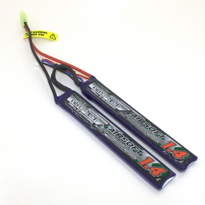 АКБ Turnigy LiPo 7.4v 1400mAh 15~25C нунчаки фото 2