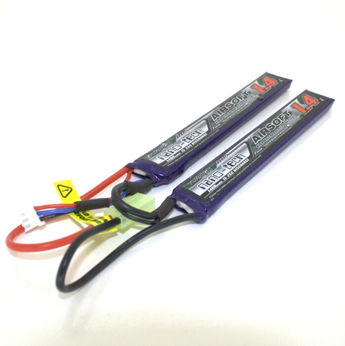 АКБ Turnigy LiPo 7.4v 1400mAh 15~25C нунчаки фото 3