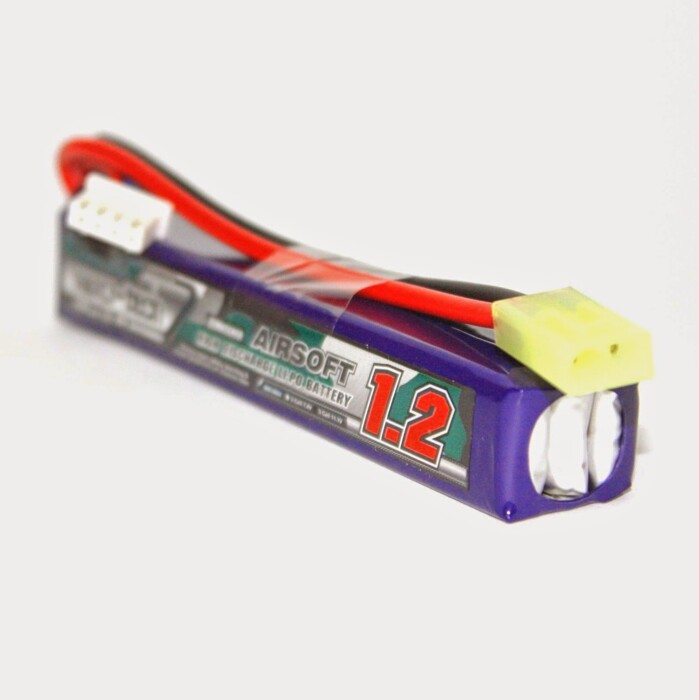АКБ Turnigy LiPo 11.1v 1200mAh 25-50C моноблок фото 2