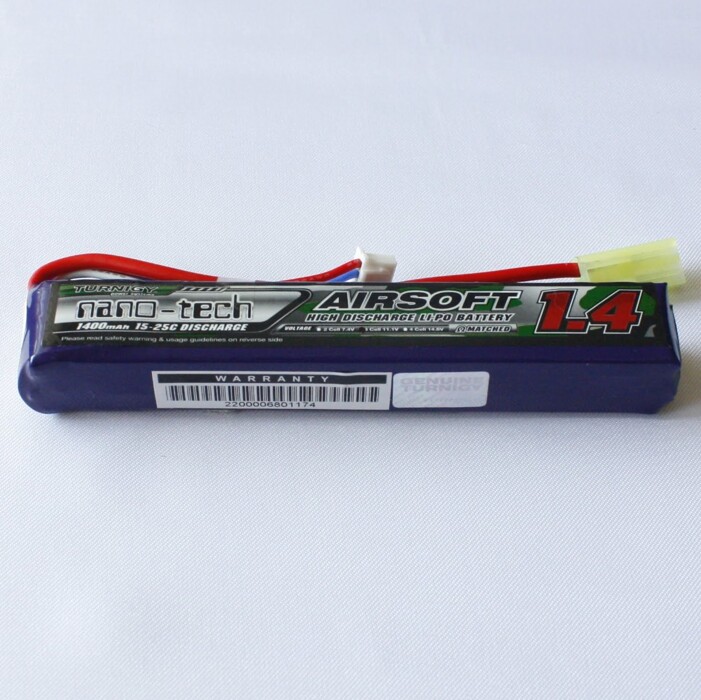 АКБ Turnigy LiPo 11.1v 1400mAh 15~25C фото 2