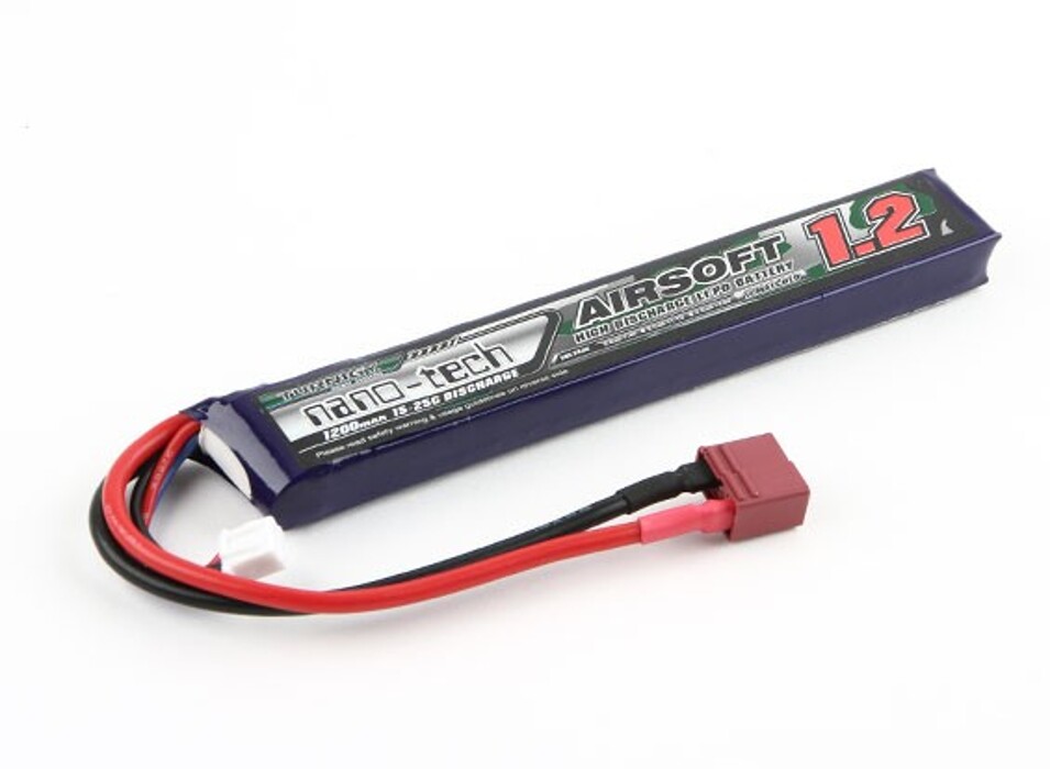 АКБ Turnigy LiPo 7.4v 1200mAh 15~30C (T-Connector) фото 1