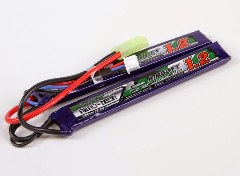АКБ Turnigy LiPo 7.4v 1200mAh 25-50C нунчаки фото 1