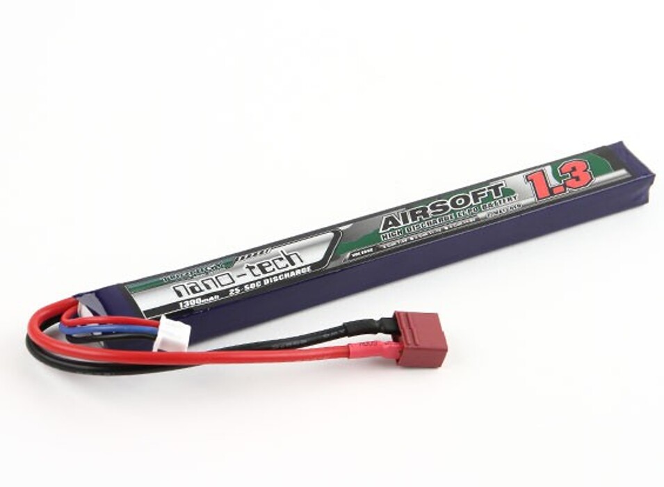 АКБ Turnigy LiPo 7.4v 1300mAh 25~50C (T-connector) фото 1