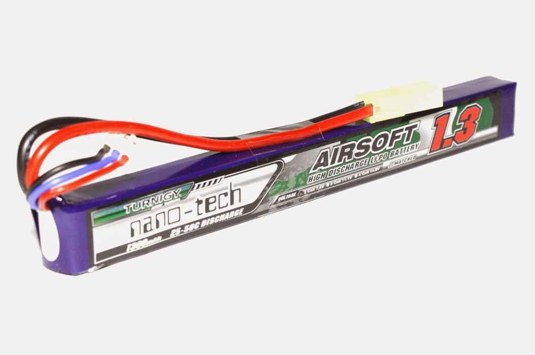 АКБ Turnigy LiPo 7.4v 1300mAh 25~50C фото 6