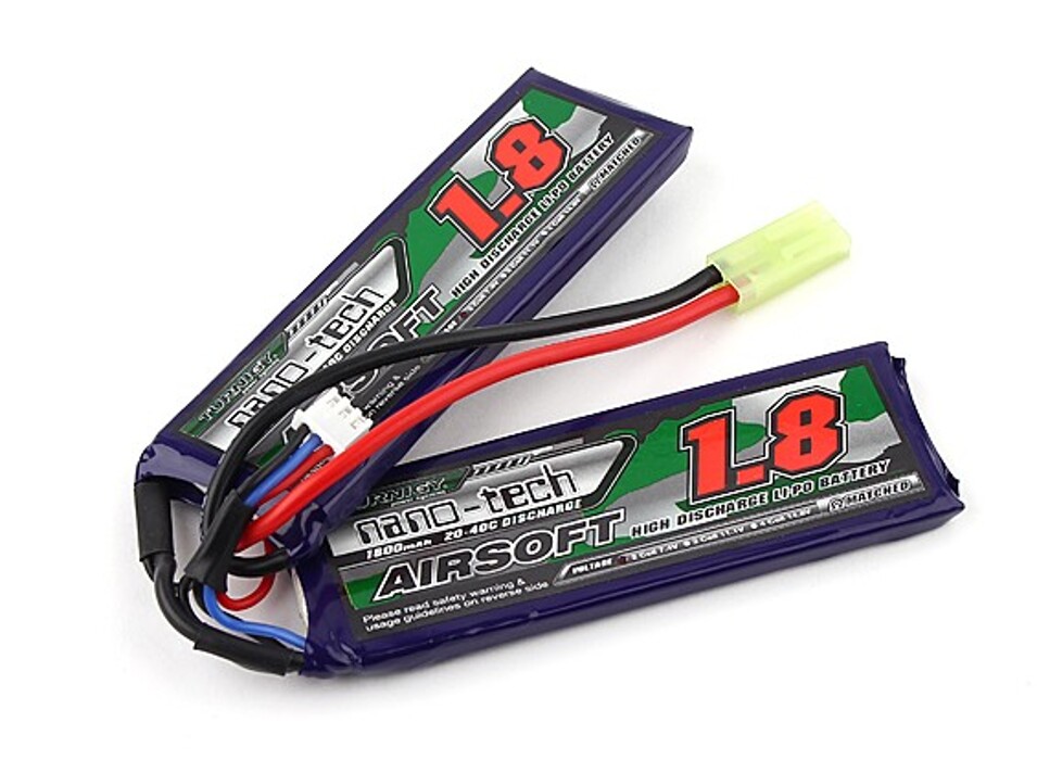 АКБ Turnigy LiPo 7.4v 1800mAh 20-40C нунчаки фото 1