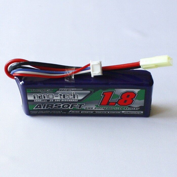 АКБ Turnigy LiPo 11.1v 1800mah 25~50C фото 3