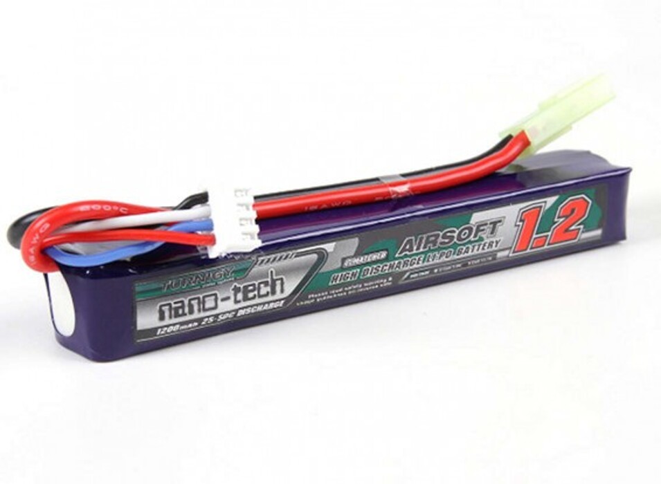 АКБ Turnigy LiPo 11.1v 1200mAh 25-50C моноблок фото 1