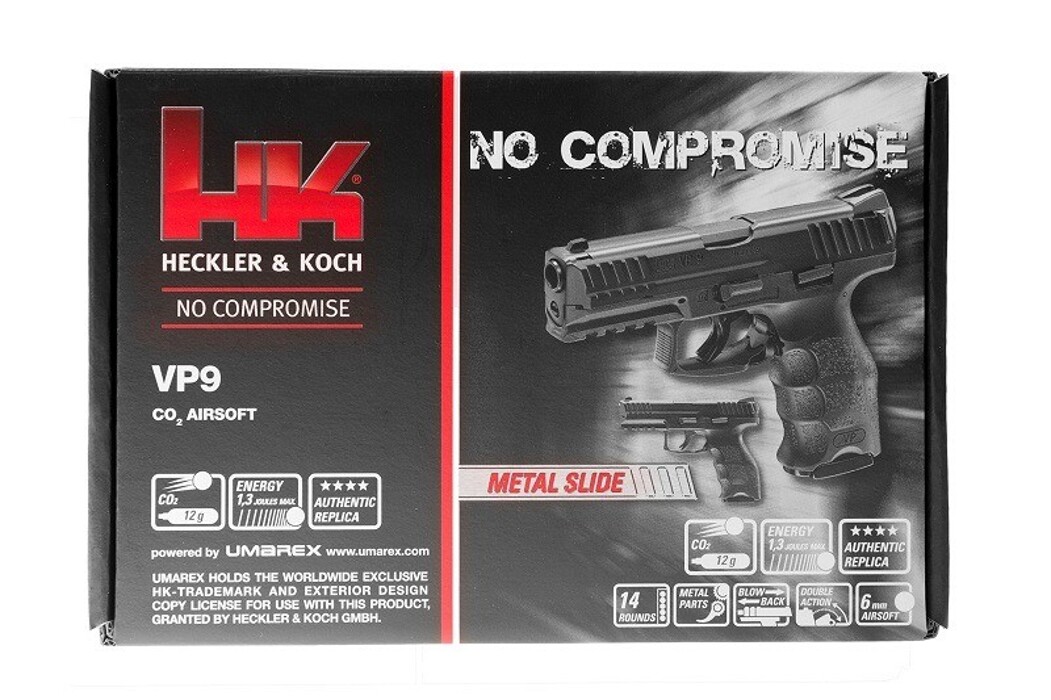 Пистолет Heckler&Koch VP9 GBB CO2 [Umarex] фото 4