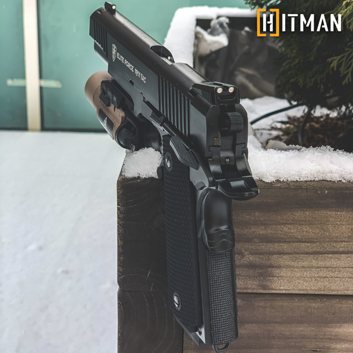 Пістолет Elite Force 1911 Tac 6 mm Umarex фото 5