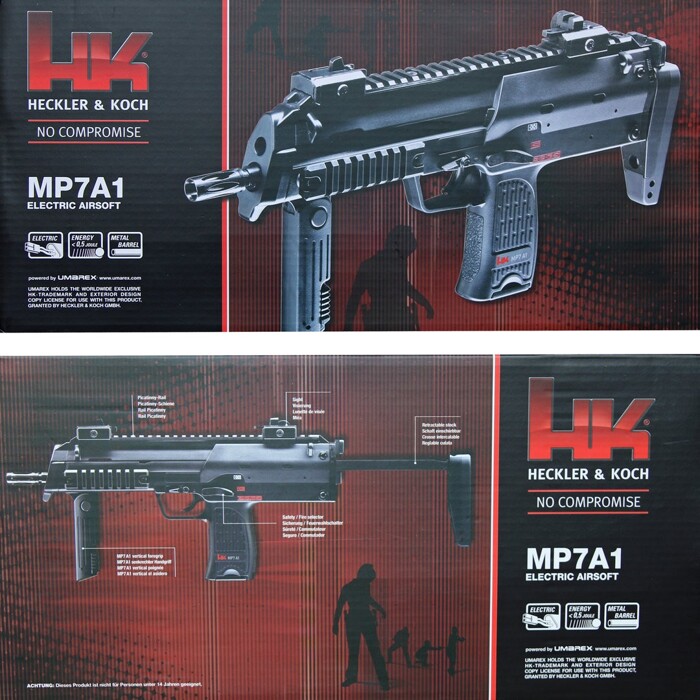Пистолет-пулемёт Heckler & Koch MP7 A1 AEP Umarex фото 10