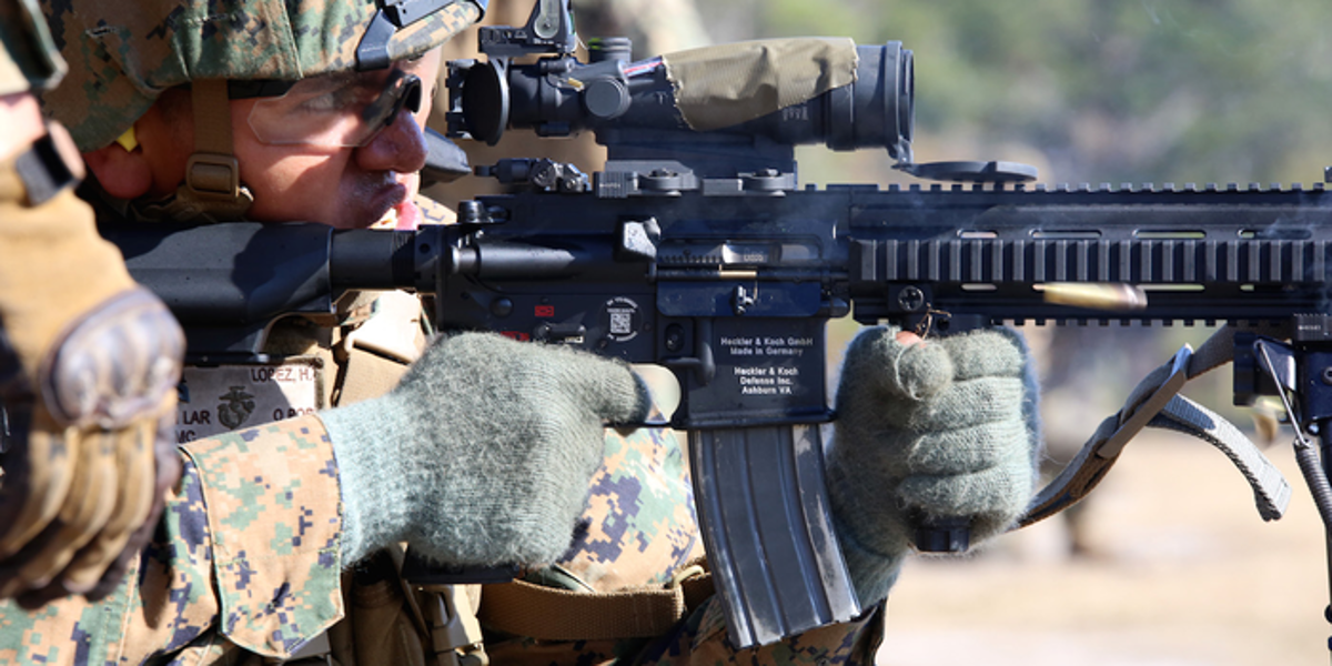 Штурмовая винтовка HK416 V2 Umarex фото 14