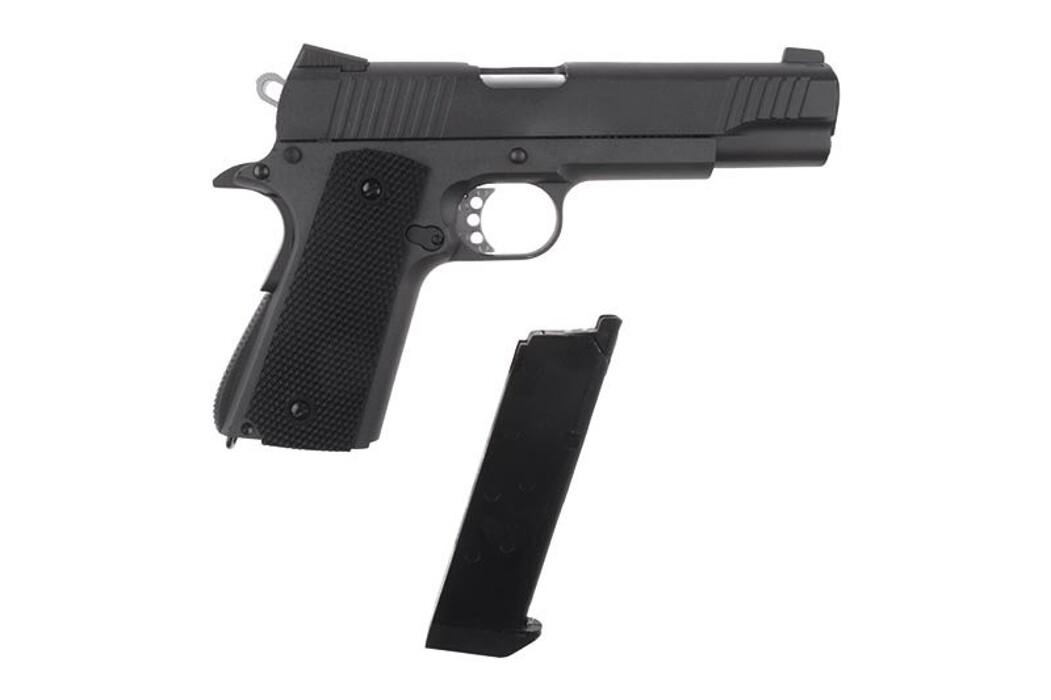 Пистолет Colt 1911 G199 [WELL] фото 7