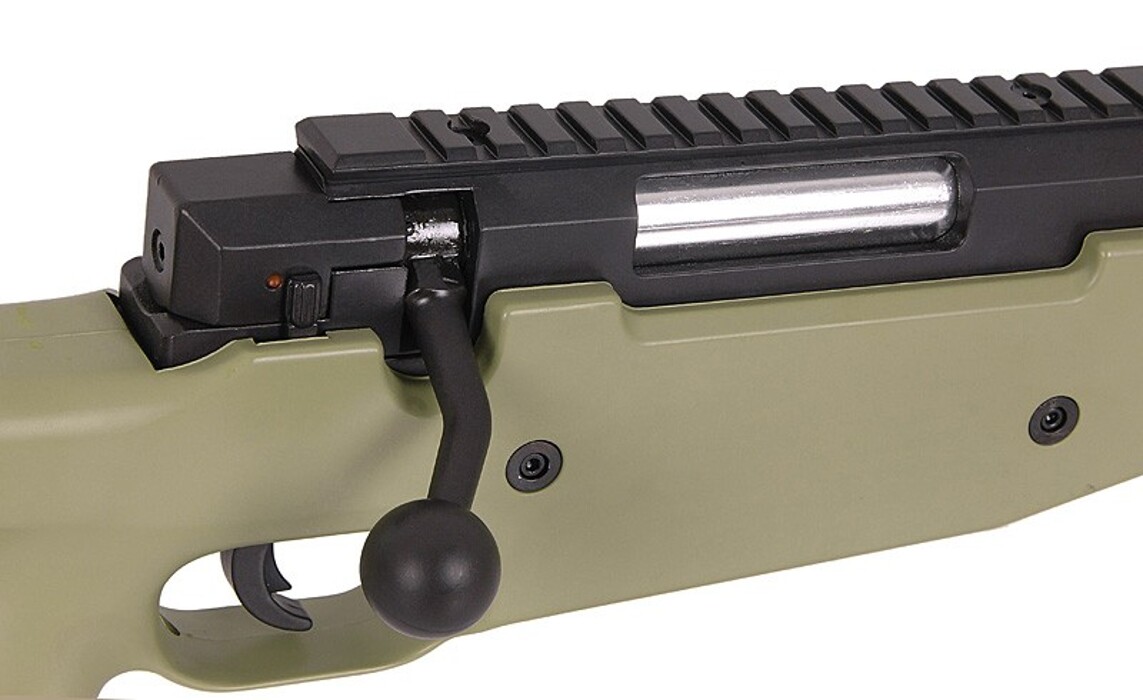 Снайперская винтовка L96A1 MB01/08 fluted barrel - койот [WELL] фото 7