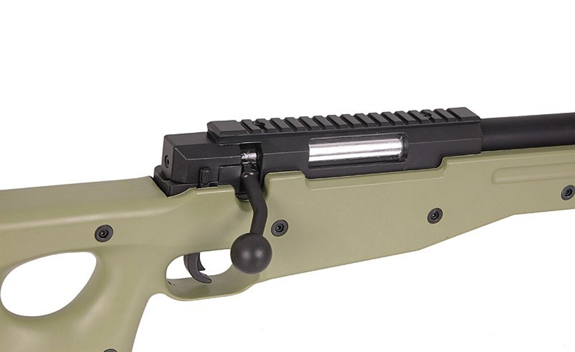 Снайперская винтовка L96A1 MB01/08 fluted barrel - койот [WELL] фото 8