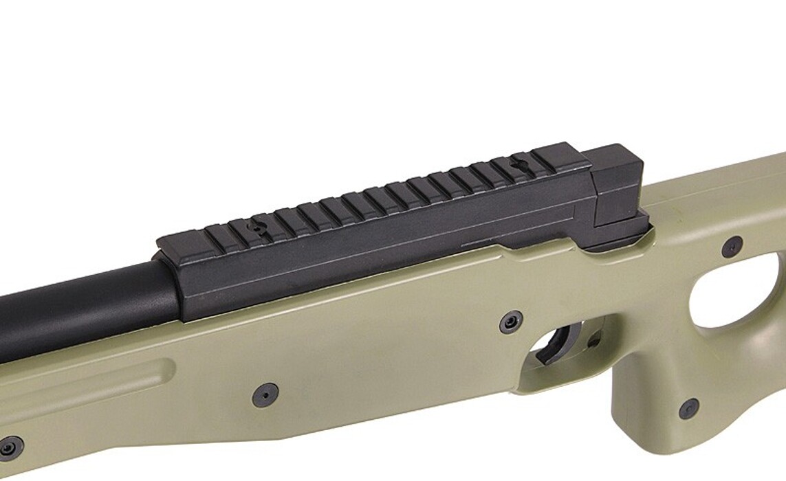 Снайперская винтовка L96A1 MB01/08 fluted barrel - койот [WELL] фото 9