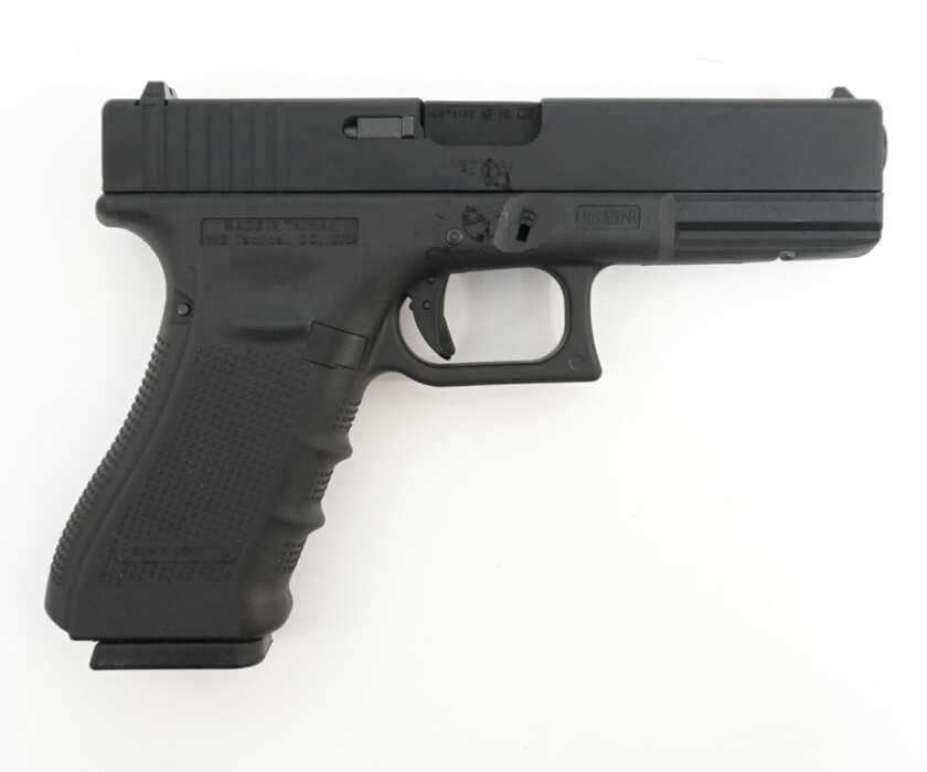 Пистолет Glock 18 Gen4. Metal Silver Green Gas [WE] фото 5