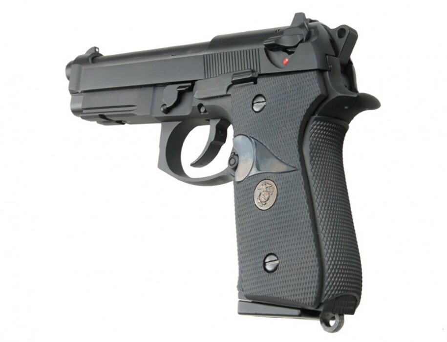 Пістолет Beretta M9 Marine GBB Black Full Metal [WE] фото 5