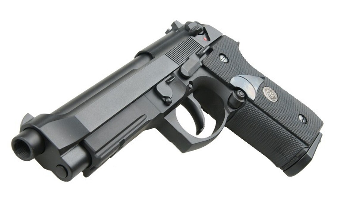 Пістолет Beretta M9 Marine GBB Black Full Metal [WE] фото 3