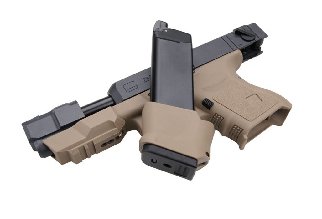 Пистолет Glock 26C Advance Gen.3 TAN GBB [WE] фото 6