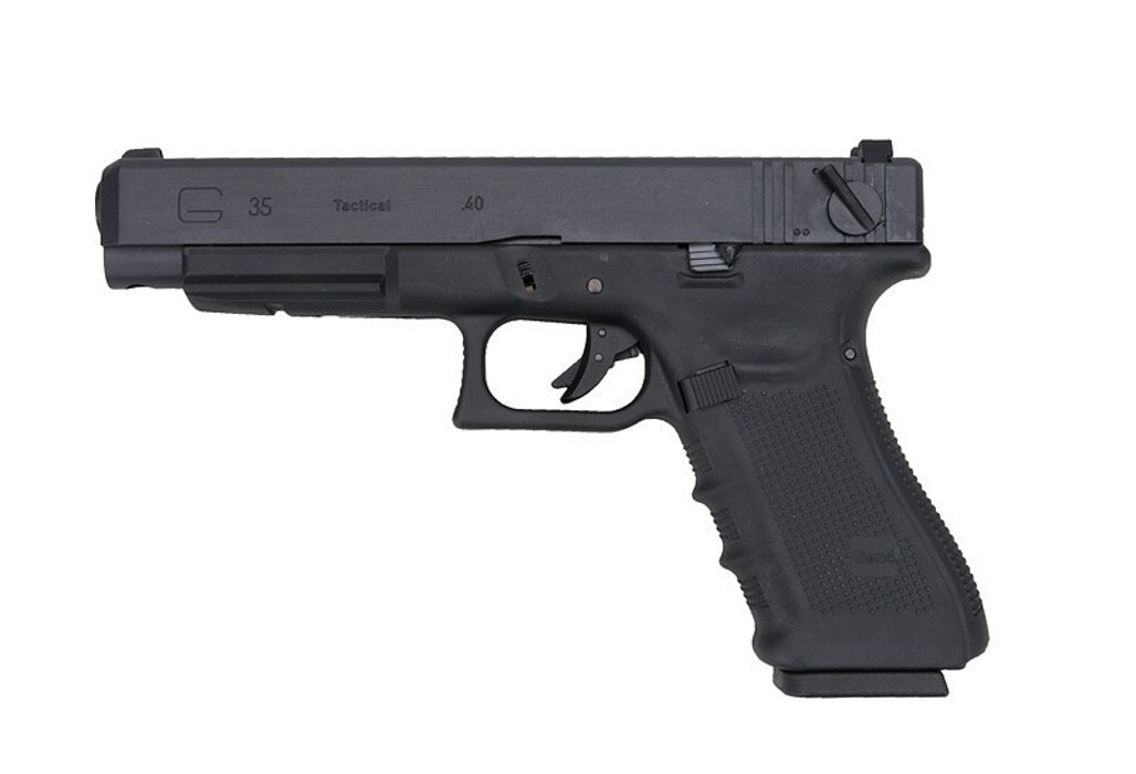 Пистолет Glock 35 GEN.4 WE Metal Green Gas фото 1