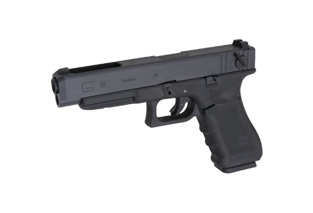Пистолет Glock 35 GEN.4 WE Metal Green Gas фото 3